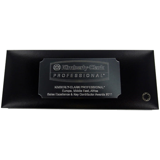 montblanc corporate awards plaque engraving kimberly clark 1e230c078a578cf2afbca8b009f231bb
