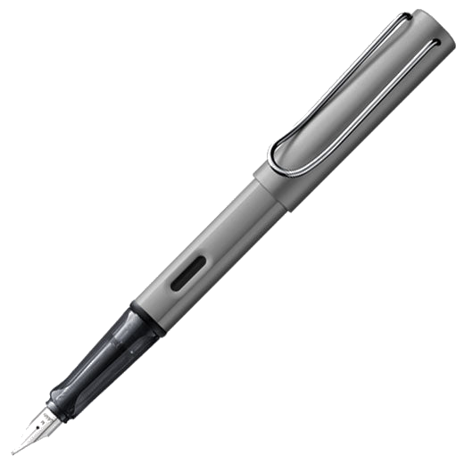 The LAMY graphite fountain pen in the AL-Star collection.