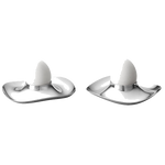 georg jensen cobra egg cup set with egg