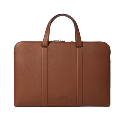 1 paul smith tan leather slim folio with signature stripe trim m1a 8158 tlepip 62 0