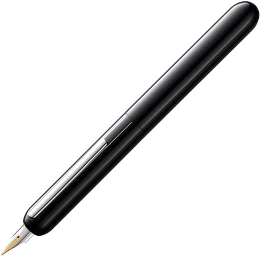 This is the LAMY Shiny Lacquer Pianoblack Dialog Fountain Pen.