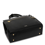 tumi black lynn voyageur tote bag base