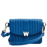 wolf 1834 marine blue mimi mini bag with body strap