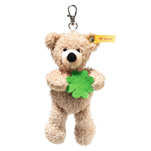 Steiff's Fynn Teddy Bear Good Luck Keyring makes a lovely gift for anyone who needs a little protection on their travels.