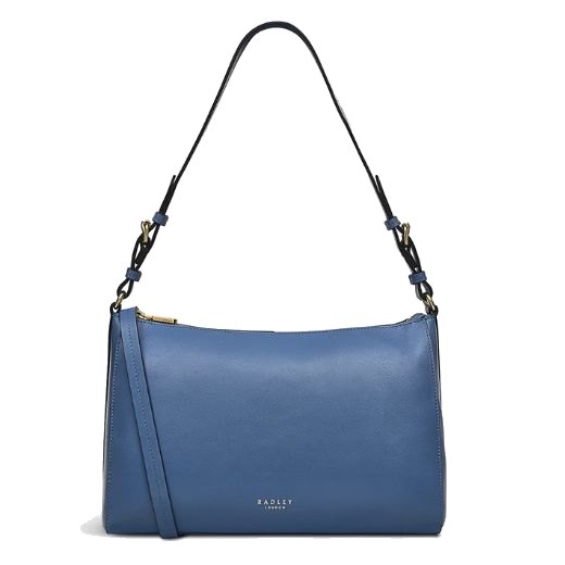 Radley's Dukes Place Boathouse Blue Medium Shoulder Bag is great for everyday use as it's a medium sized bag.