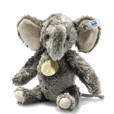 steiff light grey bombax the elephant