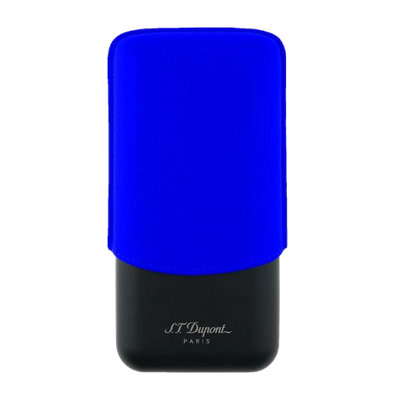 183416 st dupont neon blue cigar case