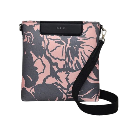 southwell gardens floral ziptop cross body bag 1
