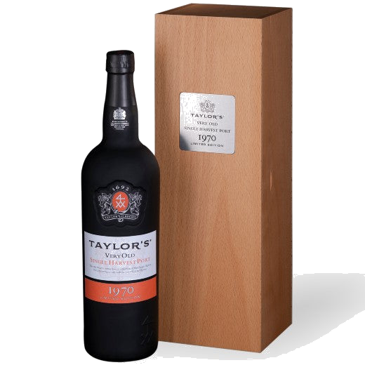 taylor s single harvest 1970 very old port with box