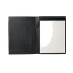 2 advance a4 black leather folder hlf535