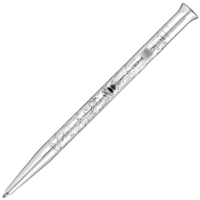 yard o led perfecta silver victorian ballpoint pen