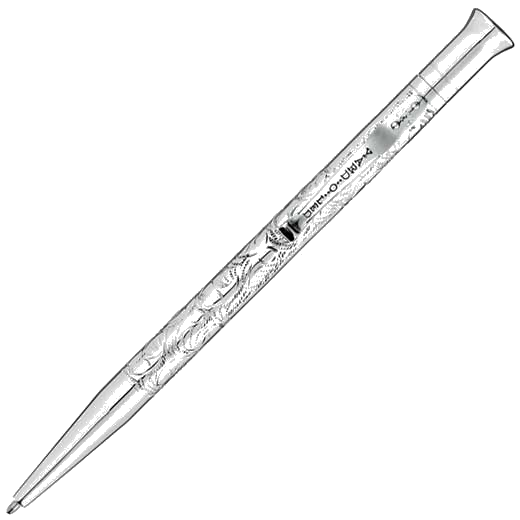 This is the Yard-O-Led Perfecta Silver Victorian Ballpoint Pen.
