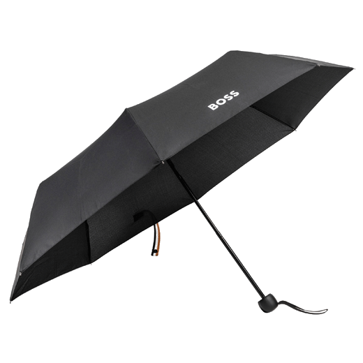 Hugo Boss Iconic Mini Umbrella in Black