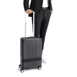 montblanc black my4810 compact cabin trolley model