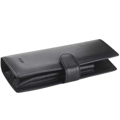 lamy a 402 black 2 pen pouch with flap closure