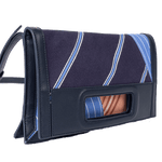 messenger bag in leather tr