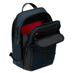 This Urban-Eye Backpack 15.6" in Blue by Samsonite has a tag on the side that can be personalised with your initials.