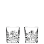 royal scot crystal 2 edinburgh star whisky tumblers 26 cl