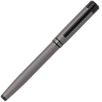 hugo boss gun grey filament fountain pen cap on