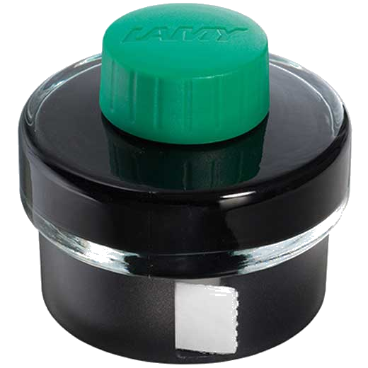 This is the LAMY T 52 Green 50ml Ink Bottle.