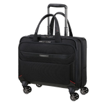rolling tote bag black
