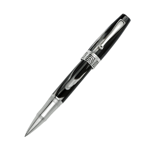 Montegrappa Extra 1930 Rollerball Pen in Black and White.