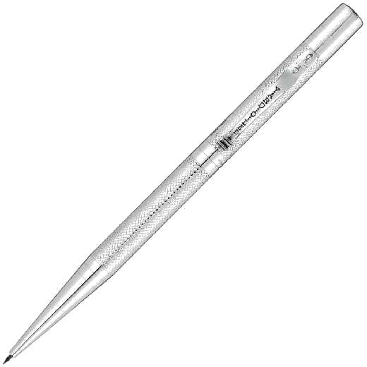 Yard-O-Led Viceroy Standard Polished Silver Barley Pencil.
