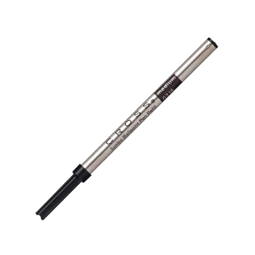 The Black Ballpoint Refill for Rollerball Pen by Cross.