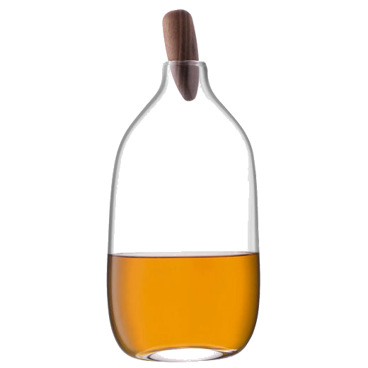lsa float decanter with walnut stopper