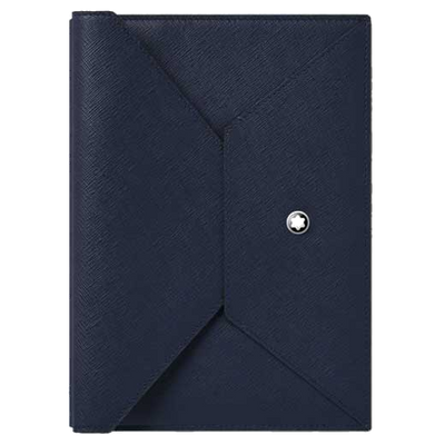 blue montblanc notebook