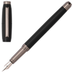 hugo boss cone black fountain pen