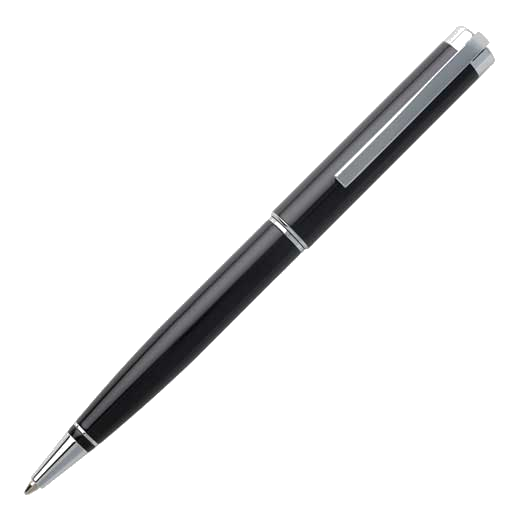 This black ballpoint pen is part of Hugo Boss' Ace collection.