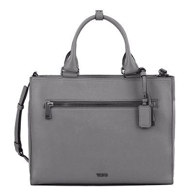 tumi pearl grey lynn voyageur tote bag