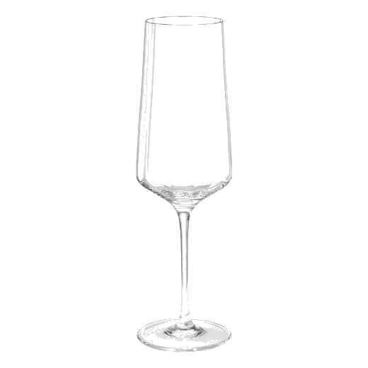 These Bernadotte Champagne Flute Glasses, Set of 6 by Georg Jensen look great in any kitchen and are great for any celebration.