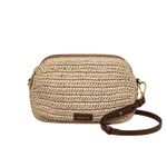 1 radley dukes place natural crochet medium zip top cross body bag 111374
