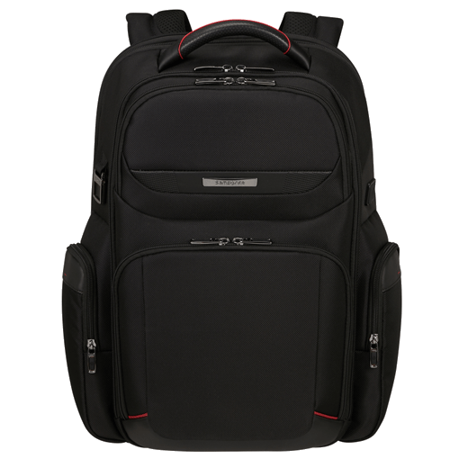Samsonite's Pro-DLX 6 Expandable Black Backpack 17.3" also comes in a slightly smaller size.