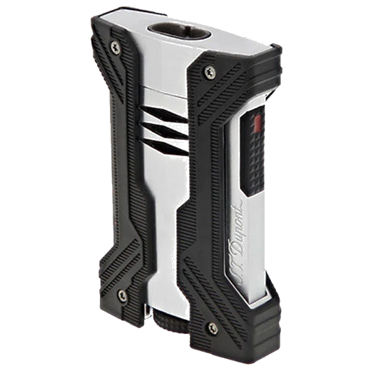 This Défi XXtrême Brushed Chrome Lighter is designed by S.T. Dupont Paris.