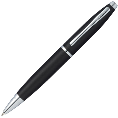 cross matt black calais ballpoint pen
