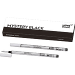 montblanc mystery black medium fineliner pen refill