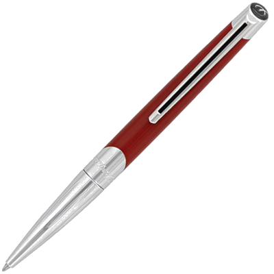 s t dupont paris defi millenium red ballpoint pen
