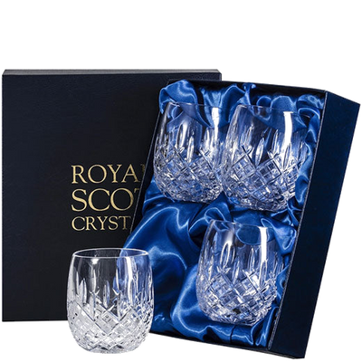 royal scot crystal 4 london gin tonic 35cl tumblers packaging