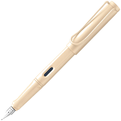 lamy cream special edition safari fountain pen
