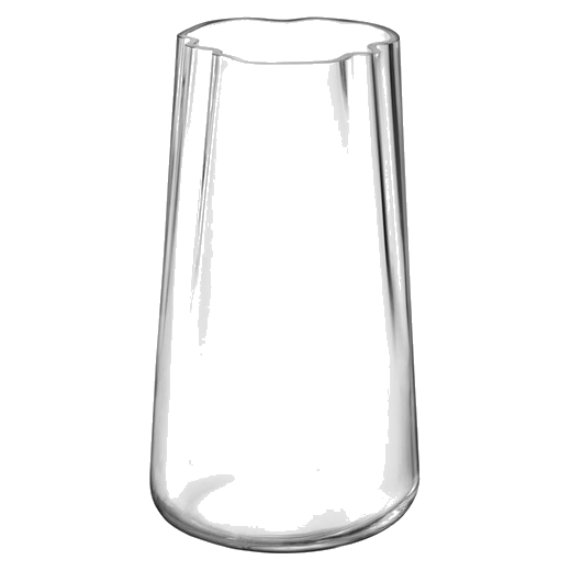 This LSA International Lagoon Tall Glass Lantern Vase 35 cm is made with mouth-blown glass.