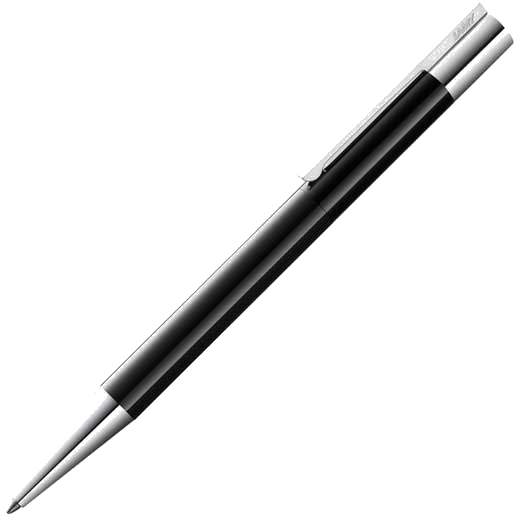 This is the LAMY Pianoblack Scala Ballpoint Pen.