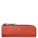 montblanc mst sel heritage baby orange pen pouch