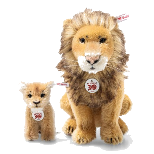 This Disney Lion King Mufasa and Simba, 30th Anniversary by Steiff makes a great collectible for any Disney lover.