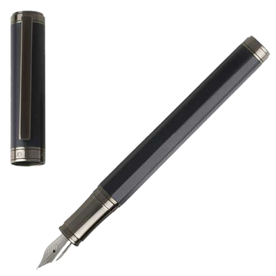 boss step blue fountain pen