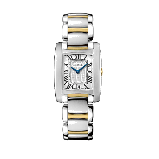 Ebel Ladies' Brasilias Mini Steel and Gold Watch.