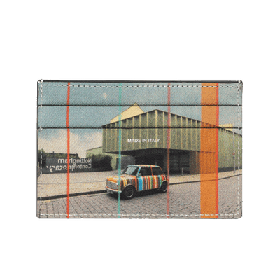 Paul Smith 'Mini Nottingham' Leather Card Holder 3CC