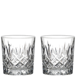 royal scot crystal 2 large edinburgh tumblers
